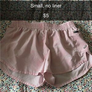 Asics Pink Athletic Shorts